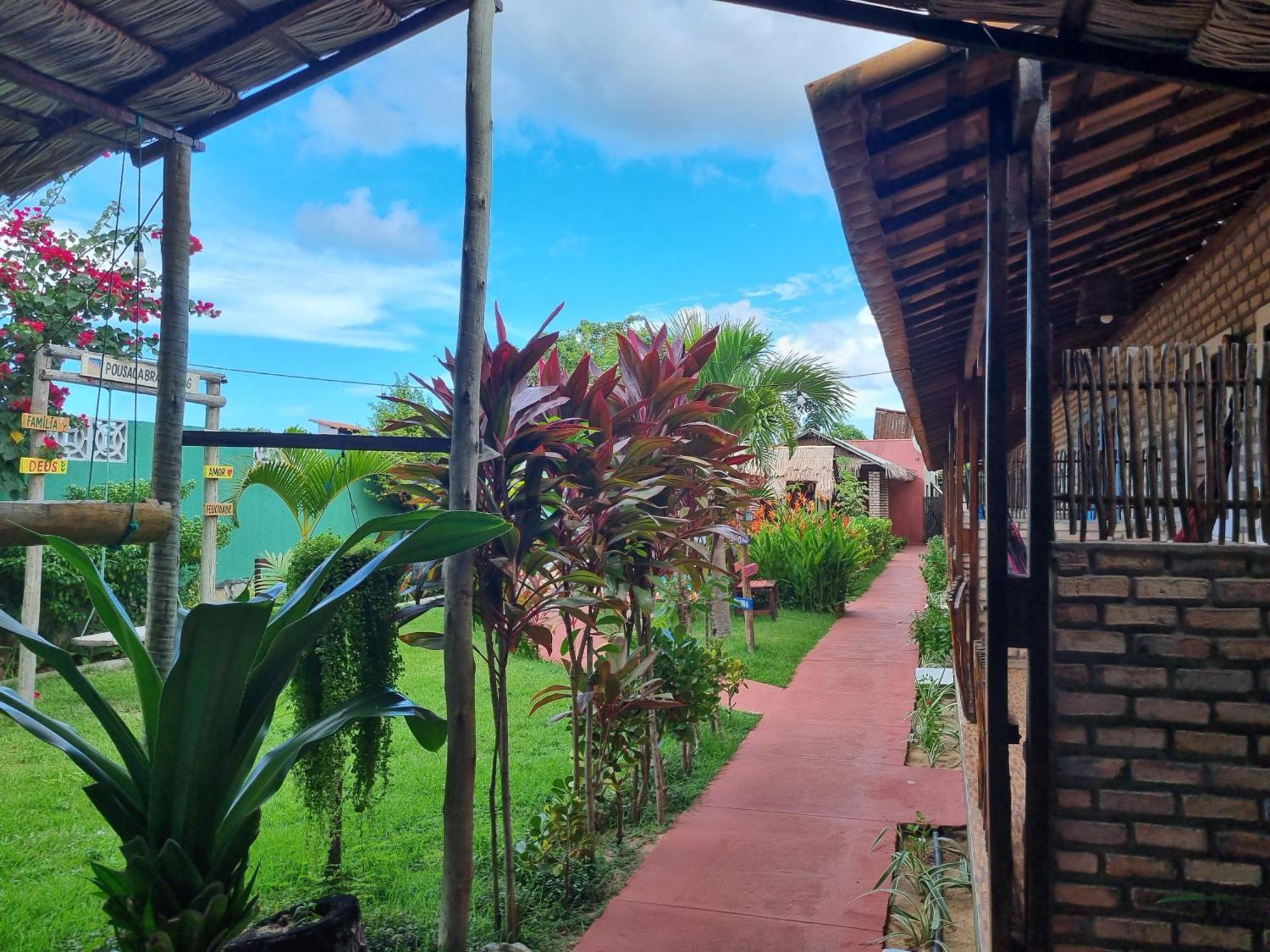 Pousada Brasil Sao Miguel do Gostoso Bagian luar foto